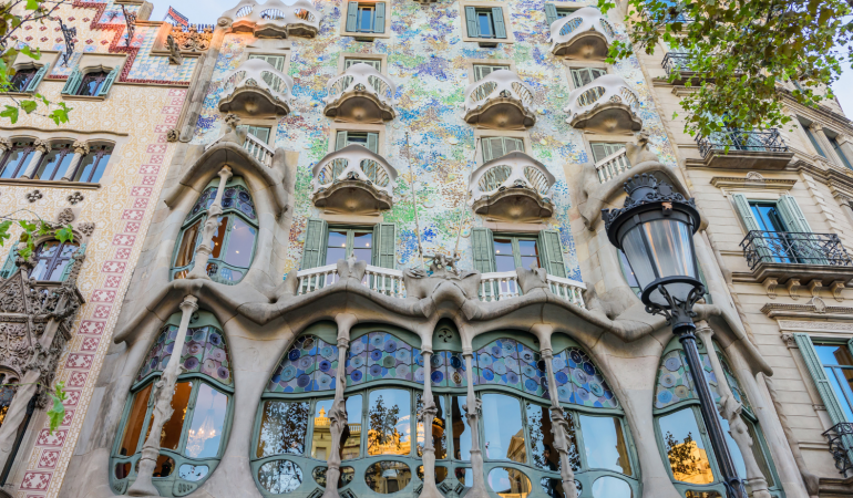 Visite de la Casa Battló de Gaudi